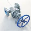 Válvula de compuerta con brida de acero fundido Z41H-16C WCB vástago expuesto válvula de compuerta de sellado duro válvula de compuerta para vapor de caldera aceite térmico