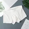 Roupa Íntima Masculina de Seda de Gelo Boxer Briefs Masculinos Finos Sem Costura Boxer Briefs Respiráveis para Jovens