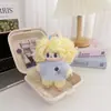 Conjunto de ropa para muñeca Labubu vintage de barbería, compatible con muñecas Labubu de 1ª, 2ª y 3ª generación, incluye un chal y una chaqueta de repuesto