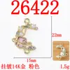 Colgante de Luna de Estilo Hada de Lujo de Moda con Diamantes, Accesorios para Joyería DIY de Pulsera y Collar Estilo Barroco