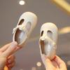 Zapatos Planos para Bebé Niña Primavera y Otoño Nuevos Zapatos para Niños Pequeños Zapatos de Moda de Princesa para Niñas Bebé Suaves de Suela Blanda Zapatos de Cuero para Jardín de Infancia
