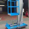 Plataforma Elevadora Móvil de Trabajo Aéreo Elevador Eléctrico Hidráulico Pequeño Plataforma Elevadora de Aleación de Aluminio