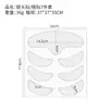 Parches de Silicona Antiarrugas, Juego de 18 Piezas, Material de Hidrogel, Parches Invisibles para Lifting de Ojos, Parches Antiarrugas para Líneas de Expresión y Surcos Nasogenianos