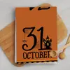 Toalha de Louça Halloween Morcego Abóbora Cozinha Toalha de Louça Conjunto de Quatro Peças Microfibra Casa Limpar Mãos Toalha de Louça
