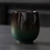 Xícara de Espresso Queimada em Forno Estilo Japonês Transfronteiriça, Xícara de Chá Cerâmica Vintage de Grande Capacidade, Xícara de Degustação, Xícara de Mestre para Uso Doméstico