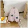 Mochila Transfronteriza Estilo Nuevo Elegante con Encaje y Lunares, Bolsa de Viaje Escolar Linda y Dulce, Mochila Estudiantil de Gran Capacidad, Bolso para Mujer