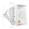 Xianfu Fengwu Bola de Dragón Lengua de Dragón Colmillo de Lobo Funda de Cristal para Hombres, Extensor y Engrosador de Pene con Púas, Juguetes Sexuales para Adultos