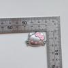 Accesorios de Joyería DIY de Gama Alta Color Gris Plata Rosa Gato Lazo Corazón Fundas para Teléfono Móvil Materiales Hechos a Mano Venta al por Mayor