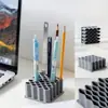 Portalápices Ondulado para Oficina y Dormitorio Estudiantil Creativo Estante de Almacenamiento para Lápices de Maquillaje y Cejas Portalápices