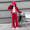 Conjunto de Roupa para Meninas Coleção Primavera 2026 Novo Roupa Esportiva Infantil Conjunto Elegante para Primavera e Outono com Acabamento de Alta Qualidade