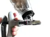 Seringa contínua alemã conector de plástico aço vacina medicamento veterinário frasco com dispositivo de metal para injeção dose ajustável pecuária