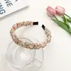 2026 Año Nuevo Diadema Roja Diadema Retro de Perlas Pasador Lindo Dulce Goma para el Cabello Celebridad de Internet Accesorios Simples para el Cabello