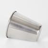 Suministro de fábrica, copa de vino de acero inoxidable de 70 ml, copa de vino pequeña, 4 tazas pequeñas con juego de tazas con botón a presión