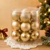 2026 Nueva Decoración Navideña Bola Adorno para Árbol de Navidad de PVC Superventas Transfronterizo de Amazon Bola de Navidad Personalizable