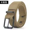 Cinto de Fivela com Pino Multi-Furos Super Durável Lona Masculina Cinto Masculino Forte Versão Estendida Estudante Versátil Cinto para Treinamento Militar
