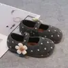 Sapatos de Algodão para Meninas Sapatos Birkenstock Infantis Estilo Coreano Outono 202 Novos Casuais Com Pelúcia Espessada Sapatos de Pelo Sapatos Grandes de Algodão Tendência
