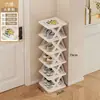 Sapateira para Dormitório, Pequena, Grande Capacidade, Multicamadas, Armário de Sapatos Simples, Design Cartoon, Resistente e Durável, Rack de Armazenamento de Sapatos, Bonito para Uso Interno