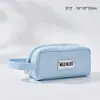 Necessaire Personalizada Estilo Coreano Fresca e Fofa, Necessaire Multifuncional com Divisórias, Bolsa de Armazenamento Portátil de Grande Capacidade