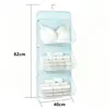 Organizador de almacenamiento de ropa interior para dormitorio, bolsa de almacenamiento de ropa interior, bolsa colgante, red de almacenamiento con cremallera para sujetadores y calcetines en el armario