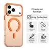 Funda para Teléfono Móvil Adecuada para iPhone 17 Pro Max Color Caramelo Succión Magnética Apple 17 Translúcido Mate Textura Piel Cubierta Protectora