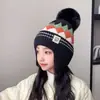Gorro para Bebé Otoño Invierno Gorro de Pingüino Niño Gorro de Lana Niña Bebé Invierno Cálido Gorro de Punto Cortavientos