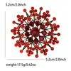 Broche de girasol de aleación de lujo de alta calidad con diamantes de imitación, temperamento, versátil, popular, pines de joyería para corsage de ropa de mujer
