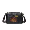 Bolso de Hombro Retro con Relieve para Mujer de Comercio Exterior 2026 Nueva Moda Bolso Cruzado de Estilo Chino de Gama Alta Bolso Pequeño de Cuero Suave