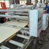 Bolsa suave y dura revestimiento de pared de cuero máquina de pegar plano desenrollado automático máquina de compuesto de pegamento de esponja de cuero máquina de chapa de tablero de densidad