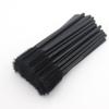 Pincel descartável para cílios, torre de silicone, rolo para cílios, pacote com 50 unidades, pincel para sobrancelhas, pente para cílios, ferramentas de maquiagem, atacado