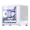 Jonsbo D32 Caja Pequeña Lateral Transparente Matx para Escritorio Soporta Placa Base Matx Insertada por la Parte Trasera Mini Caja