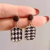 Pendientes de Rebaja [50 centavos el par] Pendientes de Tachuela Incrustados de Diamantes Estilo Coreano Simples Versátiles Pendientes de Corazón Flor