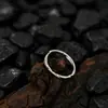 Anillo Mobius de Plata para Mujer Plata de Ley S925 Anillo Abierto de Moda Versátil Regalo de San Valentín para tu Amante