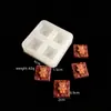 Molde Pequeño de Silicona para Juguetes Squishy, Oso, Fresa, Corazón de Chocolate, Molde de Silicona de Grado Alimenticio