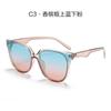 Nuevos lentes de sol GM 2024 para mujer, rojos, de montura grande, polarizados, lentes de sol de moda coreana, montura TR para hombre, lentes para pesca al aire libre