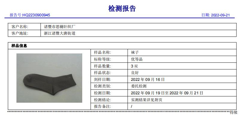 检测报告1