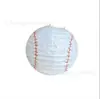 Linterna de Papel Temática Deportiva de Baloncesto, Fútbol, Béisbol Creativa Plegable Hecha a Mano Linterna DIY Colgante de Fondo para el Mundial
