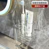 Estante para cepillos de dientes de pareja Estante de almacenamiento Montado en la pared sin perforaciones Vaso para cepillo de dientes para inodoro Vaso para enjuague bucal para uso doméstico Eléctrico para pasta de dientes