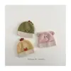 Gorros de Punto para Bebés y Niños Otoño e Invierno 2025 Lindos Animales de Dibujos Animados Gorros con Protección para Orejas para Hombres y Mujeres Lana Cálida