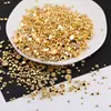 Venta al por mayor del fabricante Parche Semicírculo Dorado Multitamaño Pegatinas para Manicura Hechas a Mano DIY Decoración para Ropa con Diamantes Pequeños Accesorios