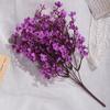 5 galhos de gipsofila para bebê 21 gipsofila para bebê flor de ameixeira simulação pequeno pano de seda pequeno floral flor falsa decoração de casa arranjo de flores