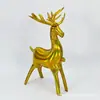 Novo Balão de Folha de Alumínio em Forma de Rena de Natal Estática Decoração de Festa de Natal Arranjo Bola de Folha de Alumínio