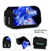 Estuche de Lápices Sonic con Tapa para Estudiantes de Primaria y Secundaria Estuche de Papelería Estampado Estuche de Lápices con Tapa Removible Doble Capa Gran Capacidad