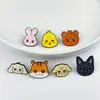 2026 Nuevo Broche Metálico de Dibujos Animados Diseño de Perro Lindo Insignia Personalizada Creativa Accesorio Decorativo Versátil Transfronterizo