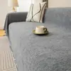 Toalla para Sofá de Chenilla Espiga Color Sólido Cojín para Sofá Agradable al Tacto Funda para Sofá Tela Anti-Arañazos de Gato Cojín Lavable a Máquina