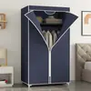 Armario Simple Transfronterizo para Viviendas de Alquiler, Estante para Ropa de Almacenamiento Combinado, Montaje de Armario, Armario Simple para el Hogar, Venta al por Mayor Personalizada