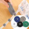 Soporte para plantas trepadoras de jardín Correas de velcro se pueden cortar libremente, se usan para fijar cables y cables de datos, y como organizadores de cables