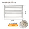 Rejilla de drenaje de silicona, rejilla para filtro de agua, rejilla de cocina plegable de acero inoxidable, rejilla para fregadero, cuenco, palillos, rejilla para cuenco, rentable y ligera.