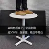 Mesa de Balcón para Exteriores, Mesa Redonda Pequeña de Acero al Carbono Resistente al Sol y la Lluvia para Patio Exterior, Jardín, Tienda de Té con Leche, Uso en Exteriores