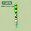 Caneta Esferográfica Fofa de Panda com Acionamento por Pressão Estudante Desenho Animado Tinta Preta Carbono Caneta D'água Alto Valor de Cor Papelaria de Escritório Caneta de Pressão