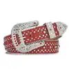 Cinturón de Pedrería de Alta Gama para Mujer, Clásico y Versátil, Moderno y a la Moda, Accesorio Brillante para la Cintura, Cinturón de Cuero Retro y Único